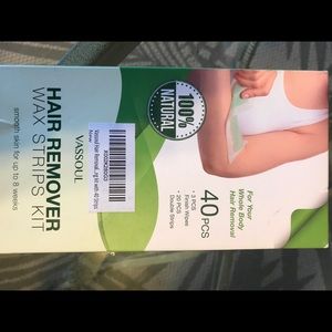 Hair removal wax strips kit. 40 Pcs
